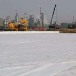 Length 50-100m/roll Non-Woven Geotextile Fabric for Railway Construction