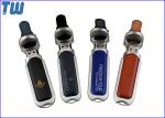 Long Stick Leather 4GB Pendrive Disk Product Smooth Metal Edge