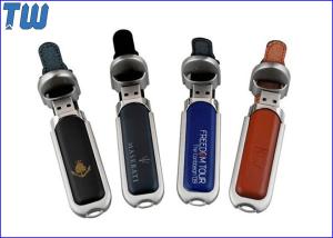 Quality Noble Bulk Cheap Leather 16GB Thumb Drive Memory Stick Iron Frame wholesale