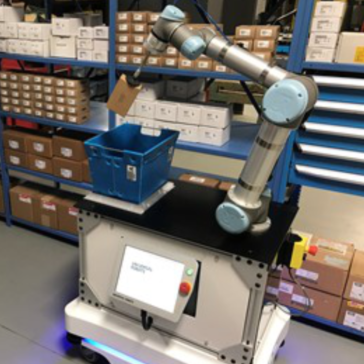 Manipulator Humanoid Robot Arm UR10 Matched with EOAT Onrobot Gripper with Plug In Compatibility Reach 1300mm Cobot