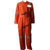 Buy cheap Orange Fr Reflective Lightweight Fr Coveralls For Oil Gas Industry 240gsm Fabric from wholesalers