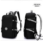 New men's shoulder bag canvas backpack schoolbag Korean high school students