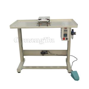 Quality PLC Kn95 Earloop Mask Machine , 1500W Semi Auto Face Mask Machine wholesale