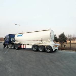 Quality 50T CIMC Tri Axle 50000L Bulk Cement Tanker Trailer wholesale
