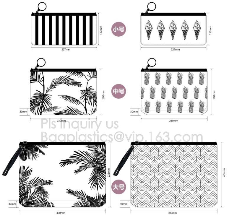 underwear packing slider zipper bags with hanger, Cosmetic k clear bubble bags, Manufacturer Clear Vinyl Slider Ba