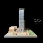 Wooden Miniature Skyscraper Model Qianhai Office Building Project