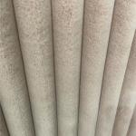 Cream Red Brown Soft Fluffy Fabric Fluffy Fur Material