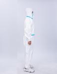 Dustproof Polymer Medical Protective Coverall Disposable Isolation