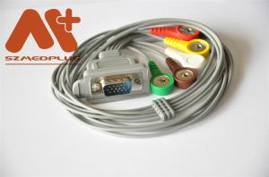 Quality DMS DMS300-3A 5 Lead Holter Cable DMS 20200084 15 Pin wholesale