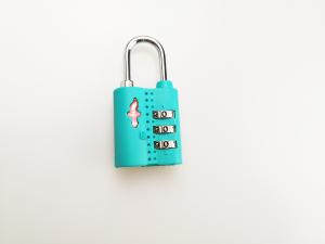 Quality PC Material Safe Skies Luggage Locks / TSA 161 Luggage Number Lock Bag Security wholesale