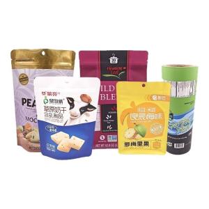 Quality Custom Laminated Ziplock Stand Up Pouch For Dried Fruit And Snacks wholesale