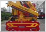 Dongfeng Fire Brigade Truck Euro IV Emission 73kw Engine Power Low Emission