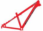 26er Dirt Jump 4x Bike Frame Red Color Aluminum Alloy 6061 Customized Painting