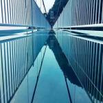 Translucent Glass Passageway Tempered Toughened Double Triple Laminated