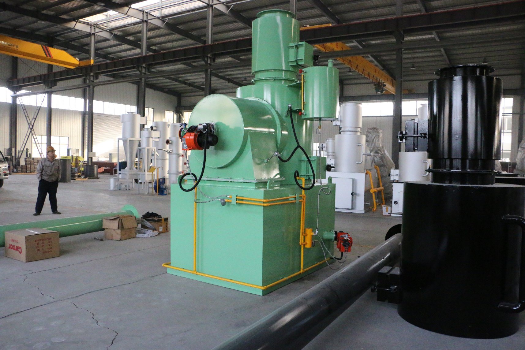 1000L/H Waste Treatment Garbage Cremation Machine Incinerator Furnace for Waste Disposal