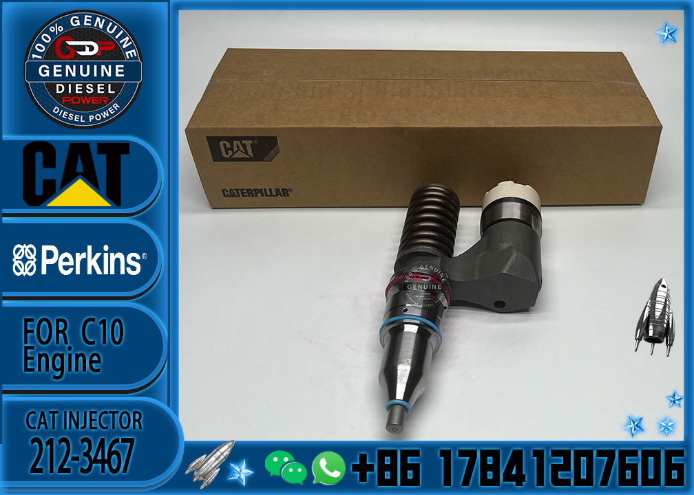 C10 Fuel Injector Assembly 203-7685 212-3467 212-3468 350-7555 317-5278 161-1785 10R-0967 10R-1259 10R-1258