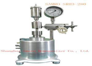 Quality Ultra High Pressure Homogenizer Max Pressure Be 2800 Bar Compressed Gas Drive Mode wholesale