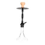 Blue Red Black Single Hose Hookah Aluminum Glass Shisha Hookah 1 Hose