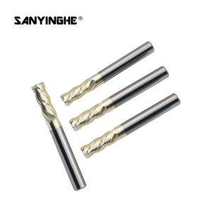 Quality HRC63 Carbide Corner Radius End Mill 4 Flute End Mill Cutter wholesale