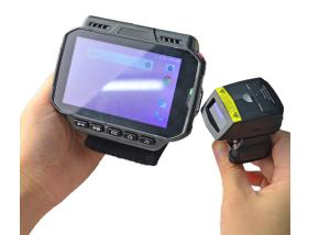Quality WT04 Wearable Android Mobile Phone Scanner For Free Hands Barcode Scanning wholesale