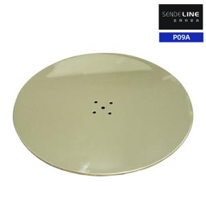 Quality Gold Plated Stainless Steel Cladding Barber Chair Base 11kg Weight 10mm Wall Thickness wholesale