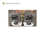 Stable Concrete Pump Spare Parts Steel Aluminum Transfer Case Assembly