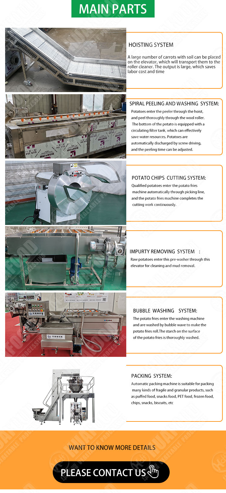 Automatic Potato Processing Machine Potato Starch Production Equipment