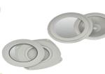 Af26413 Chrome Air Cleaner Cover , K4046 air filter dust cover With Holes