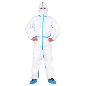 Quality Disinfect Bio Security Type 4 Disposable Coveralls 65g SF Microporous Suit For Men Women wholesale