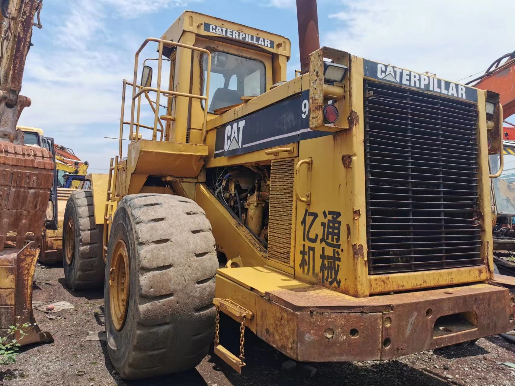Caterpillar 980f Cat Loader Wheel Loader 101kW Second Hand Backhoe Loader