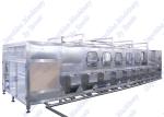 Auto 5 Gallon Water Bottle Filling Machine Hot Alkaline Washing With Rotary