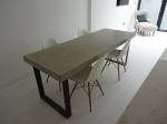 High Strength Garden Outdoor Concrete Furniture GRC Concrete Bench Furniture