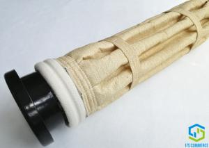 Quality Bead Cuff 160mm Micron Polyester Needle Felt Filter Bags Two Layers Bottom wholesale
