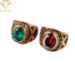 Enameled Personlized United States Navy Ring Gold