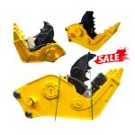 Heavy Duty Excavator Concrete Crusher , 300 Bar Hydraulic Concrete Muncher