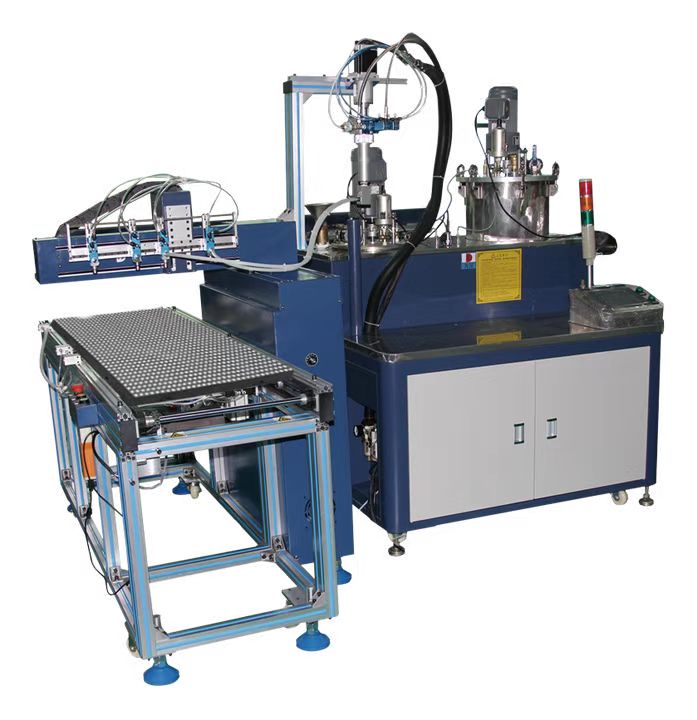 Self-Cleaning 2 Components Potting Machine for High Precision Glue Dispensing System