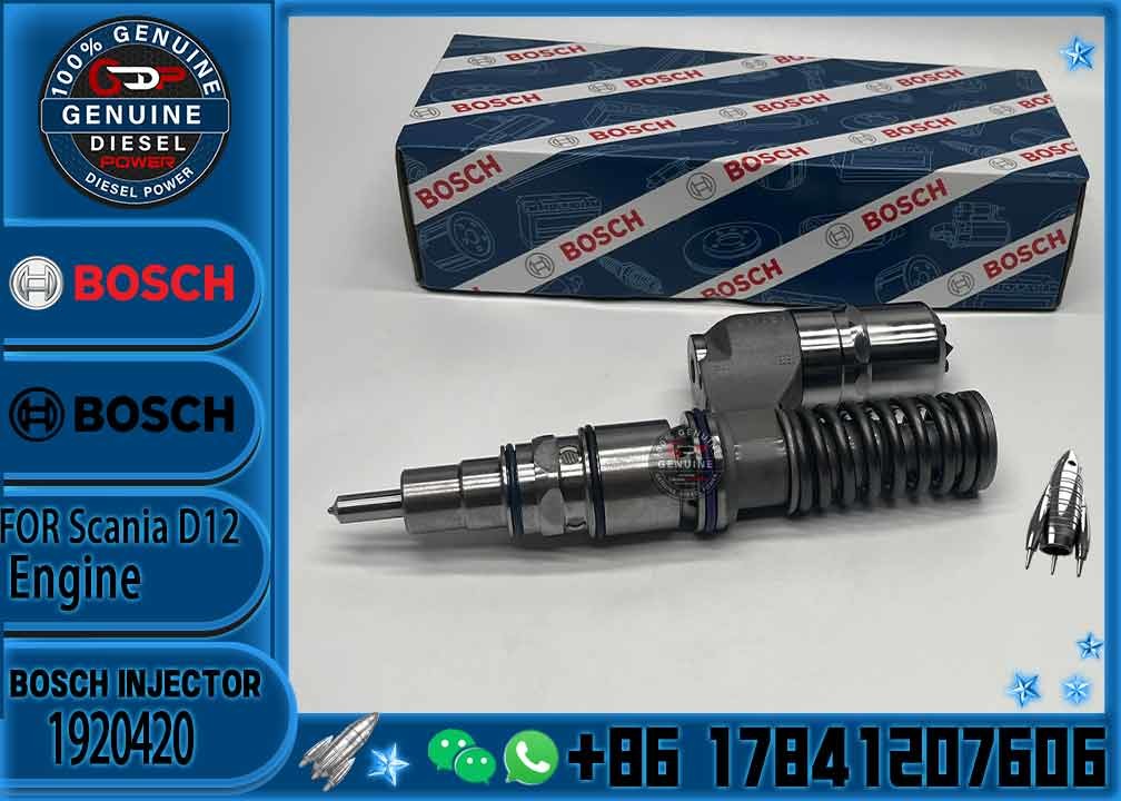 Hot sale DJS Diesel engine Auto Parts Fuel Nozzle Unit Injector 0414701047 1920420 For Scania UIS/PDE Industrial BB ZP S