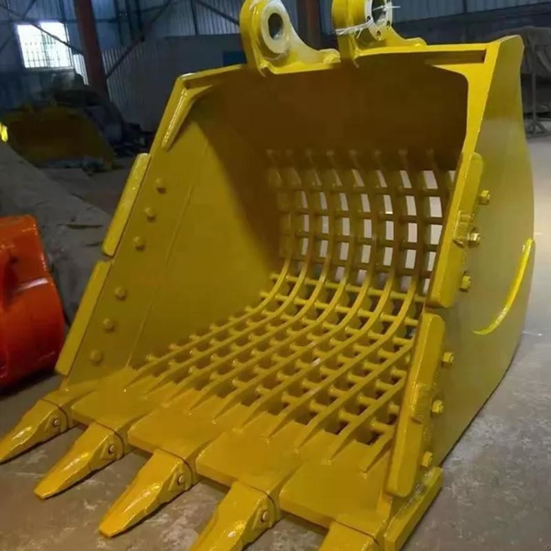 Engineering 7 Cubic Skeleton Skid Steer Bucket Compact Excavator Bucket