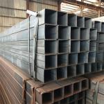 Hollow Section ERW Carbon Black Steel Pipe Metal Q235 Square Tube 6M - 12M