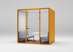 Quality Quiet Space Soundproof Office Booth Silent Meeting Room Quiet Working Booths wholesale