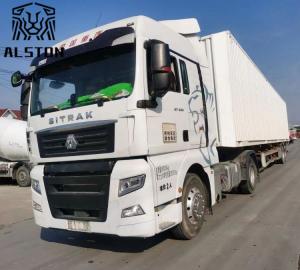 Quality Used Sitrak G7 Truck Tractor 4x2, Euro 5 480 hp Used Trailer Head Truck wholesale