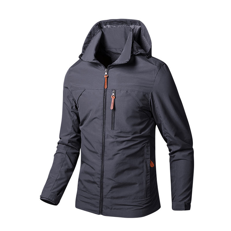 Oem Factory Manufacturer Custom Logo Breathable Water Resistance Jacket Men'S Spring Autumn Outdoor Sports Jacket