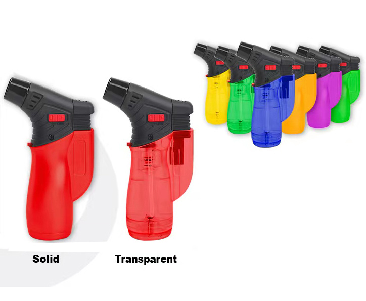 Wholesale Smoking Accessories Cigarette Lighter Gas Unique Design Jet Gas Torch Lighter