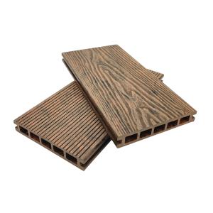 Quality Mix Colors WPC Decking 3D Embossing Outdoor Flooring wholesale