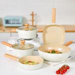 New Arrival Ceramic Coating Nonstick Cooking Pot Set Induction Cookware Cook Pot