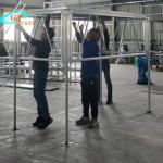 Foldable Mobile 3.94ft 50mm Aluminum Show Platform