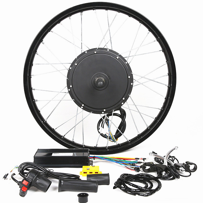 Portable Light Weight Electric Mountain Bike Conversion Kit High Strength