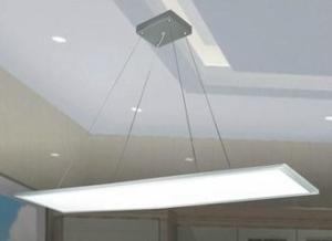 Quality Screwless LED Flat Panel Light 48W 1200x300 Suspended LED Panel TUV-GS Listed wholesale