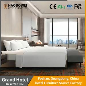 Quality Foshan Luxury Style Double Bedroom Hotel Furniture Train / Sea Transportation Included wholesale