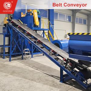 China Industrial Wear-Resistant Belt Conveyor For Workshop Work on sale